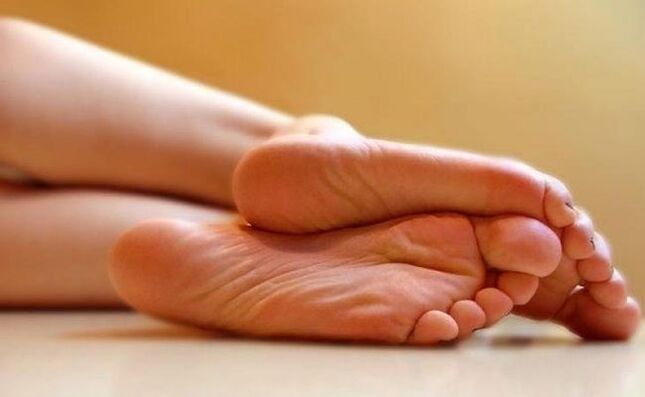 Healthy feet after treating a fungal infection