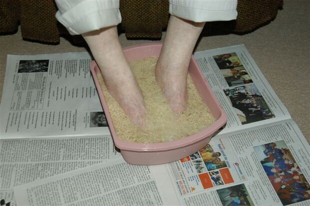 therapeutic bath for toenail fungus